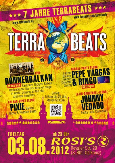 Balkan Beats – Global Grooves – Afro Beat – Electro Swing - Ethno – Electro – Bhangra – Cumbia / Club Mundial Partys in Göttingen und Erfurt